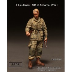 1/35 WWII 101st Airborne 2 Lieutenant