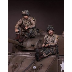 1/35 US Army Airbornes for Sherman (2 figures) Vol.4