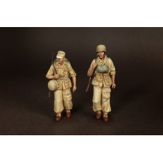 1/35 Fallschirmjagers - Brigade Ramcke El Alamein, August 1942 (2 figures)