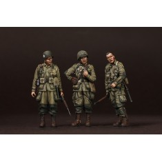 1/35 US Army Airborne Officers 1944 (3 figures)