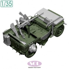 1/35 WWII US 1/4 ton Utility Truck Detail-up set