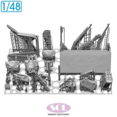 1/48 WWII US 1/4 ton Utility Truck Detail-up Kit