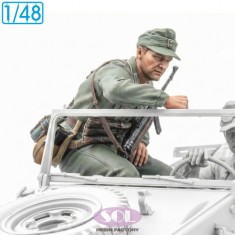 1/48 WWII German Kubelwagen Passenger