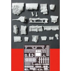 1/35 WWII British M-3 Grant Detail-up Set & Stowage Set