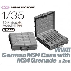 1/35 WWII German M24 Case with M24 Grenade