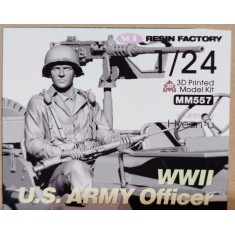 1/24 WWII US Army Officer (3D printed kit)