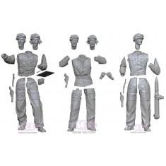 1/16 WWII M10 Achilles British Tank Crew