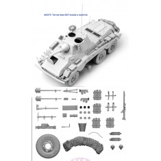 1/35 WWII German Sd.Kfz. 234/2 Upgrade Parts set