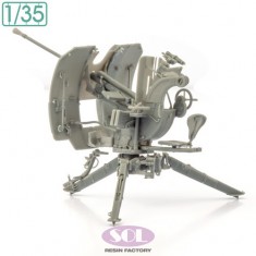 1/35 WWII German 2cm Gebirgs Flak 38 Early/Late Type