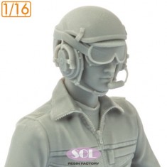 1/16 Leopard 2A7 Bundeswehr Tank Driver for Das Werk kit