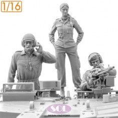 1/16 Bundeswehr Tank Crew II for Leopard 2A7