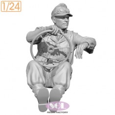 1/24 WWII German Kubelwagen Driver