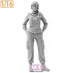 1/16 Bundeswehr Tank Female Crew (Beret type)