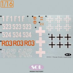 1/16 Decal for Pz.Kpfw.I Ausf.B
