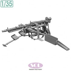 1/35 MG34 on MG-LAFETTE Low Profile Setup (3D printed kit)