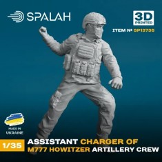 1/35 Assistant Charger of M777 Howitzer 