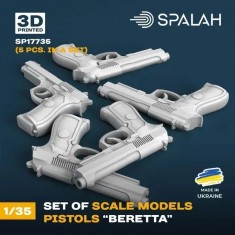 1/35 Beretta Pistols (5pcs)