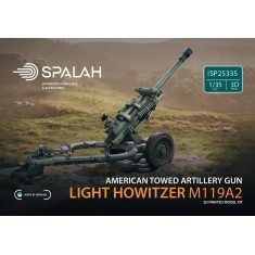 １/35 US M119A2 Howitzer 105mm Towed Artillery System