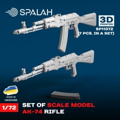 1/72 AK-74 Rifle (7pcs)