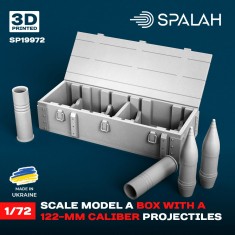 1/72 A Box with 122mm Projectiles
