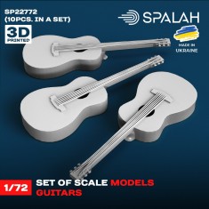 1/72 Guitar (10pcs)