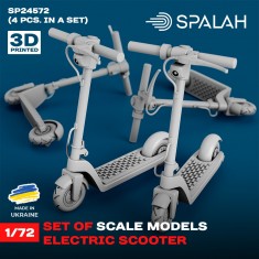 1/72 Electric Scooter (4pcs)