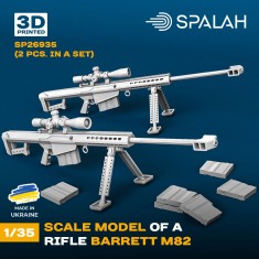 1/35 Rifle Barrett M82 (2pcs)