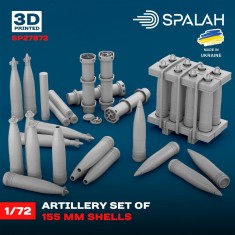 1/72 155mm Artillery Shell Set