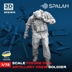1/72 Artillery Crew Soldier