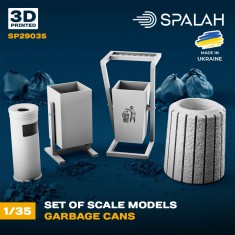1/35 Garbage Cans (4pcs)