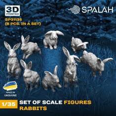 1/35 Rabbits (8pcs)