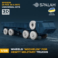 1/35 Michelin Wheels for HEMTT Trucks (9pcs)