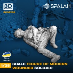 1/35 Modern Wounded Soldier