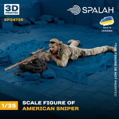 1/35 US Sniper Figure