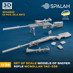 1/35 McMillan TAC-338 Sniper Rifles (2pcs)