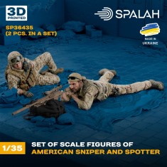 1/35 American Sniper with Spotter (2 Figures)
