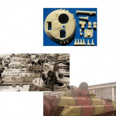 1/35 BMP-2/2D Late Type Turret Without Antineutron Layer Conversion for Trumpeter 