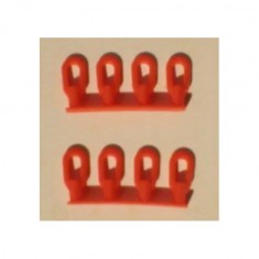 1/35 Tow Cable Ends for T-64/72/80/90 (8pcs) for Any Kits
