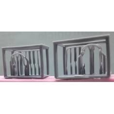 1/35 T-80UD Headlight Guard (TF22/23/33/34 parts) for Trumpeter kit