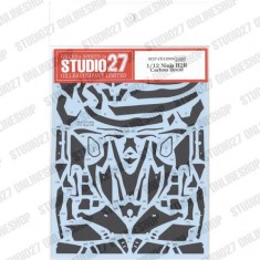 1/12 Ninja H2R Carbon Decal for Tamiya kits