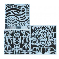 1/12 Superleggera V4 (w/ Racing kit) Carbon Decal for Tamiya 14140/14143