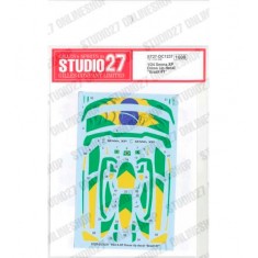1/24 Senna XP Dress Up Decal 'Brazil #1' for Tamiya kits