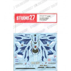 1/12 CBR1000RR-R '2022 8Hours #33' Dress Up Decal for Tamiya kits