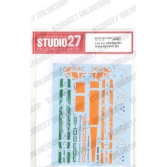 1/24 Porsche 911 GT3 RS (992) Dress Up Decal B for Tamiya kits