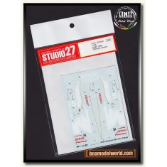 1/25 CART TAKAGI Decals for Studio27 kit