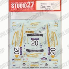 1/24 Subaru Impreza WRC #20 Australia 2001 Decals
