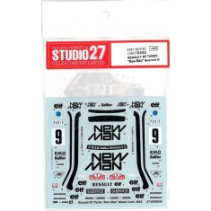1/24 Renault R5 Turbo New Man Monte Carlo 1982 Decals for Tamiya kit