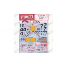 1/12 Honda NSR500 #1, 4, 7 WGP 1986 Decal for Tamiya kits