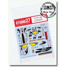 Decals for 1/12 San Marino 2009 RC212V LCR PLAYBOY #14 for Tamiya Honda RC211V