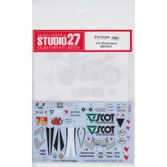1/12 RC212V #41/72 2009 Scot Decals for Tamiya kit